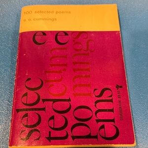 E.E. Cummings 100 Selected Poems Book